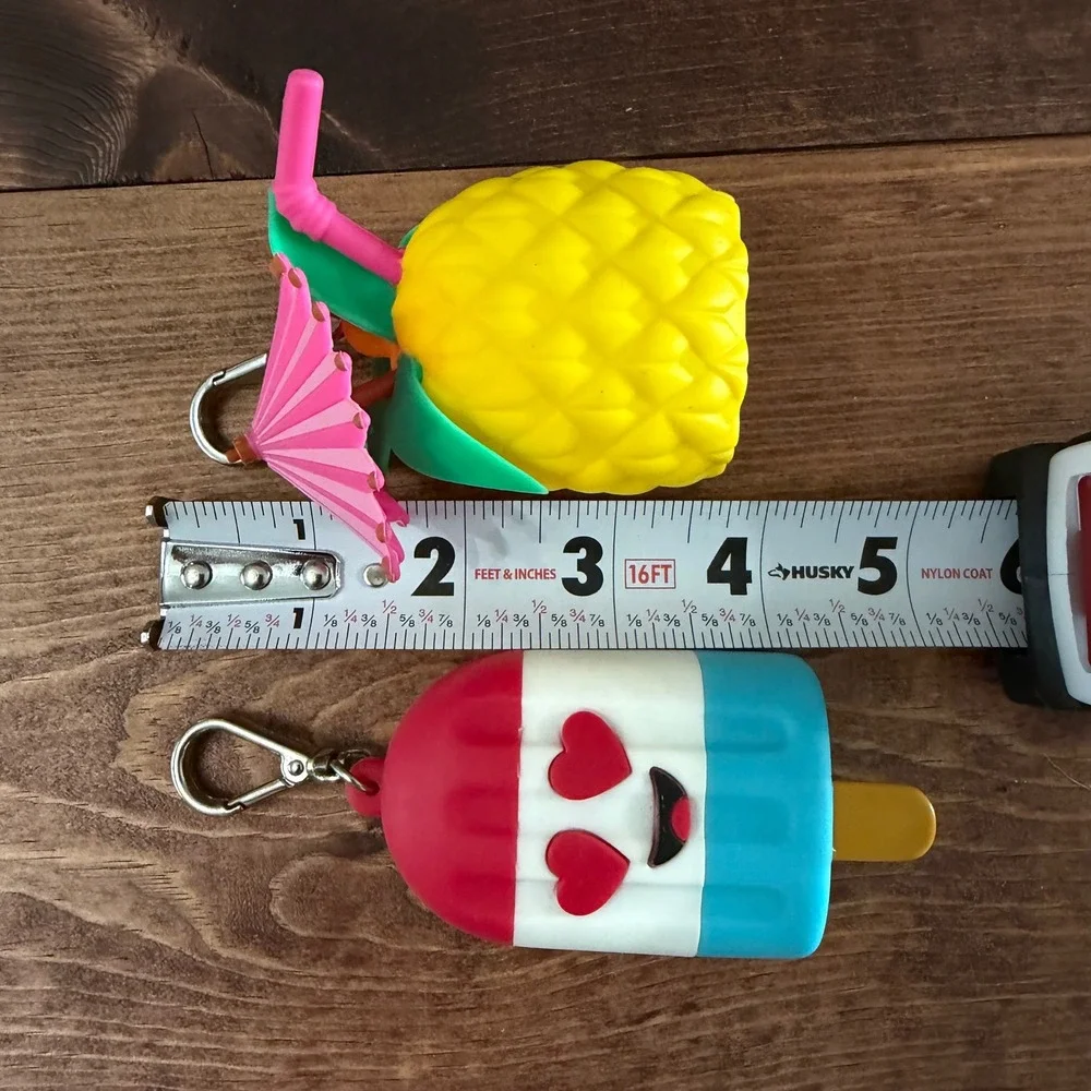 Bath & Body Works Pineapple & Popsicle PocketBac Hand Sanitizer Holder Set 2pc
